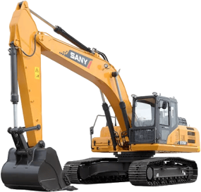Длиннорукий гусеничный экскаватор Sany SY245H LONG REACH 18M